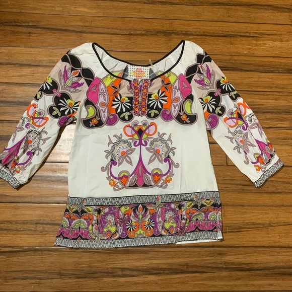 Robert Graham Tops - ROBERT GRAHAM BLOUSE